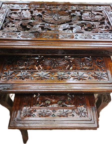 The Curvaceous Companions (Curved Side Tables, set of 3)