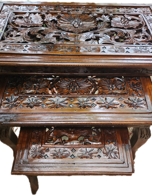 Load image into Gallery viewer, The Curvaceous Companions (Curved Side Tables, set of 3)
