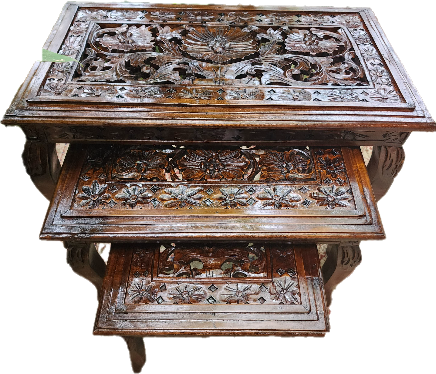 The Curvaceous Companions (Curved Side Tables, set of 3)