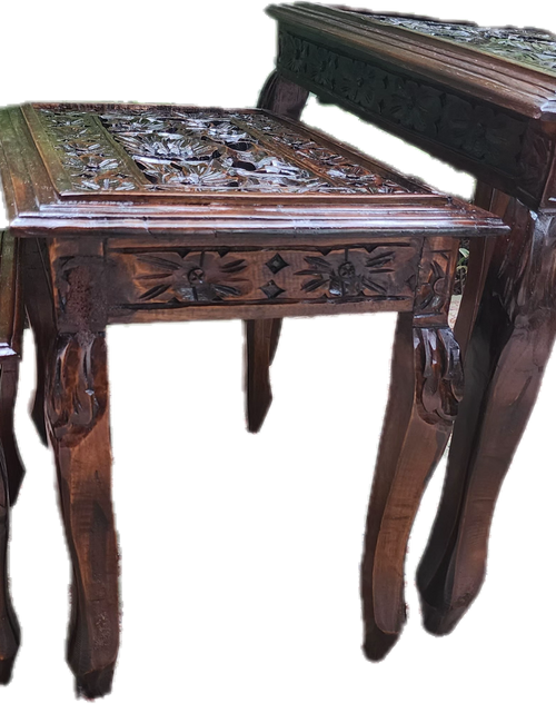 Load image into Gallery viewer, The Curvaceous Companions (Curved Side Tables, set of 3)
