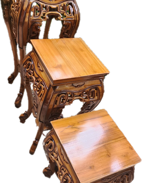 Load image into Gallery viewer, The Anchored Arbor (Square Planter) - Set of 3
