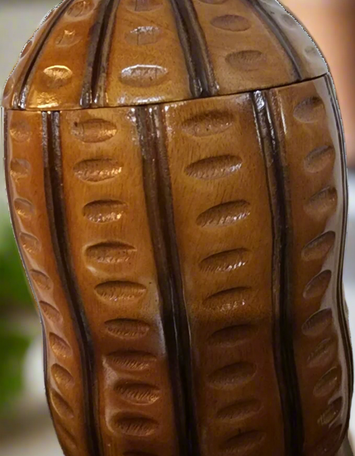 Load image into Gallery viewer, The Rustic Pantry (Wooden Peanut Jar)
