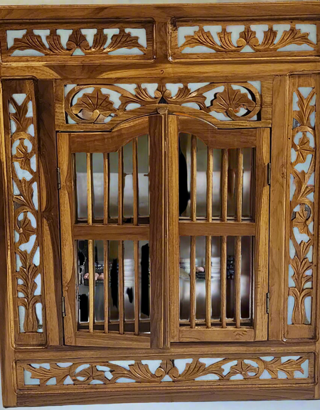 Window to the Past (Natural) (Window Panel Mirror Natural)