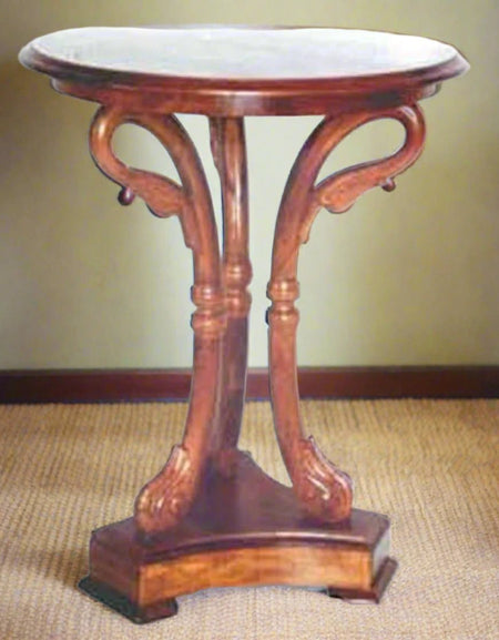 The Mermaid's Muse (Fish-Shaped Side Table)