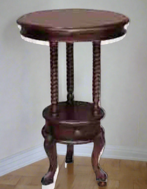 Load image into Gallery viewer, The Coiled Comfort (Round Roped Side Table)
