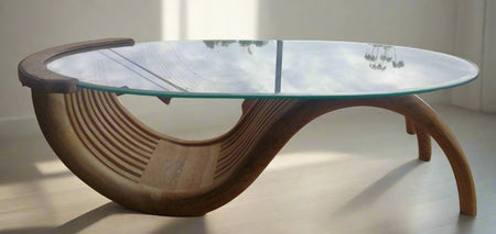The Serpentine Soiree (S-Shaped Coffee Table)