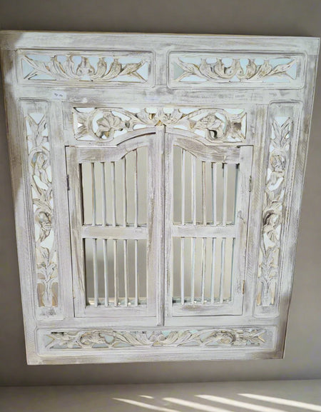 Window to the Past (White) (Window Panel Mirror White)
