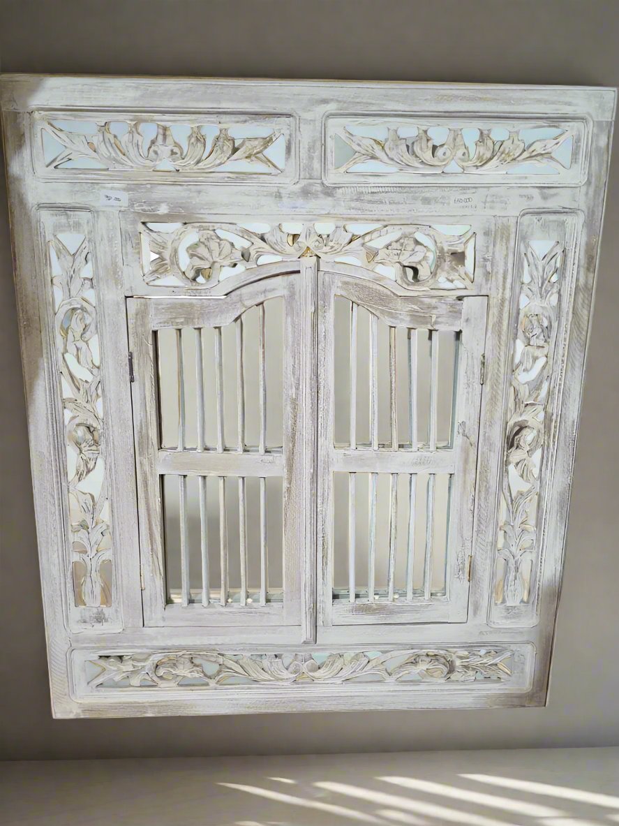 Window to the Past (White) (Window Panel Mirror White)
